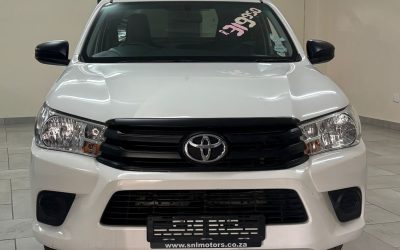 2022 TOYOTA HILUX 2.0 VVTI A/C P/U S/C (SNL1997)